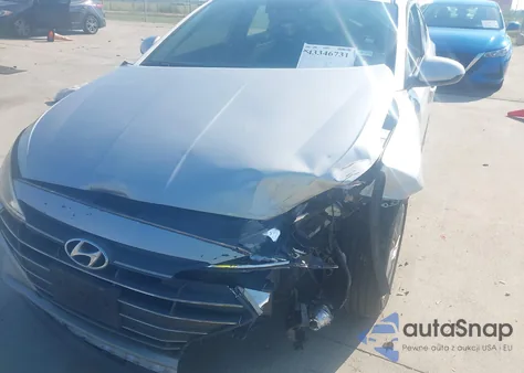 2019 Hyundai Elantra Value Edition из США, поврежденный, VIN KMHD84LF8KU851410